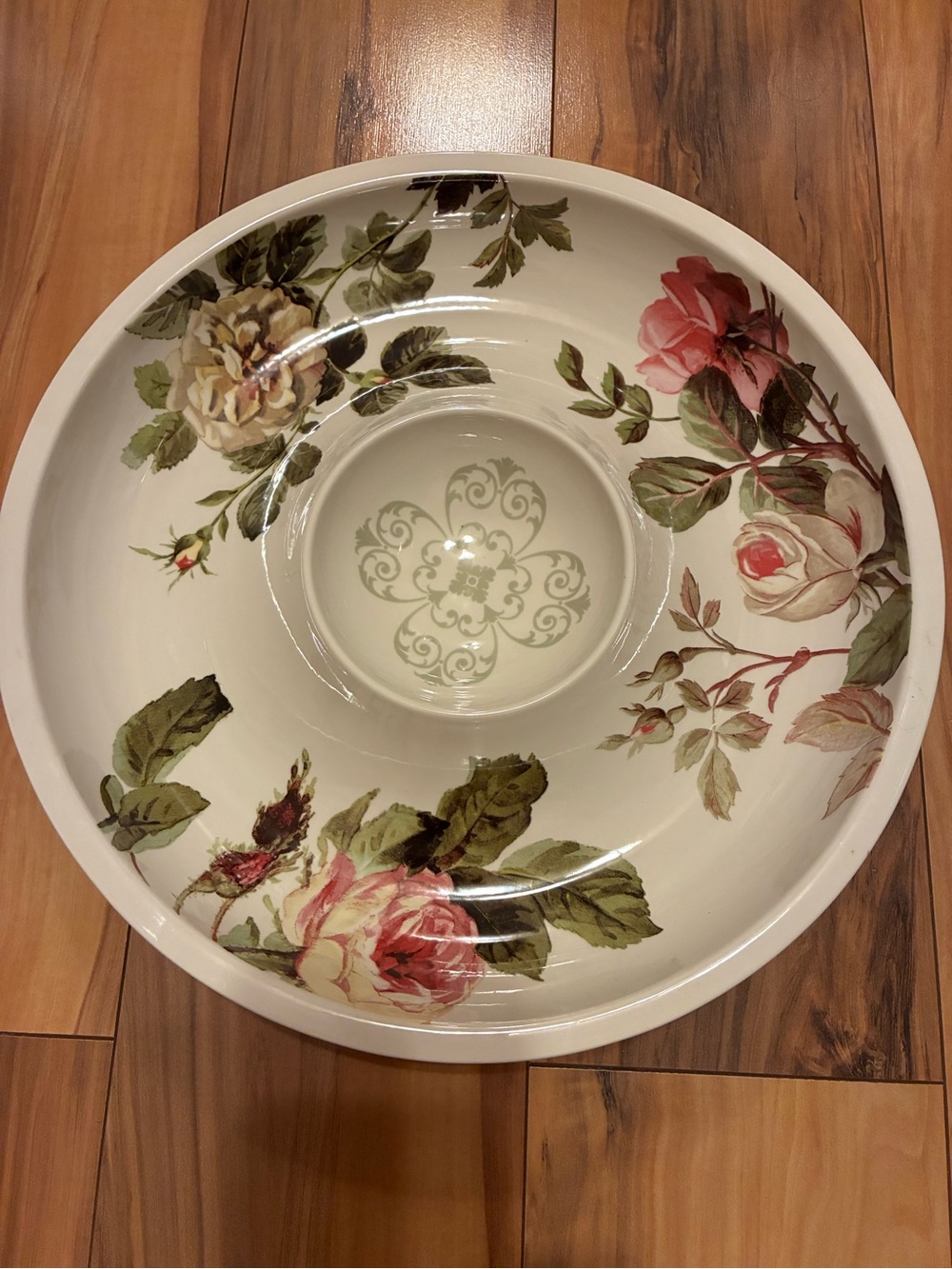 Lenox chip and dip bowl
